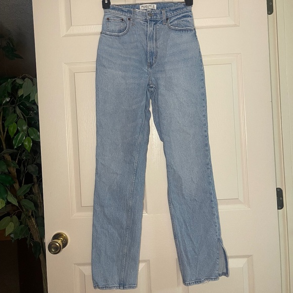AF Curve Love Ultra High Rise 90s Straight Jean NW/OT - Picture 1 of 6